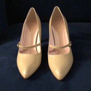 Kate Spade nude heels size 7.5 B barely worn